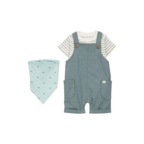 Baby Boys Shortalls Set