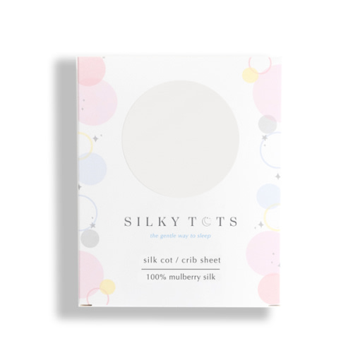 Silkytots | Silk Crib Sheet