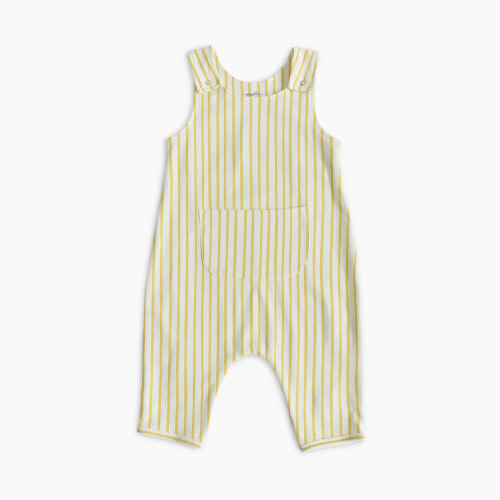Pehr Stripes Away Overall - Marigold, 18-24 M