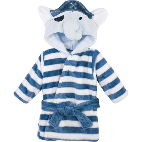 Hudson Baby Unisex Baby Plush Animal Face Bathrobe