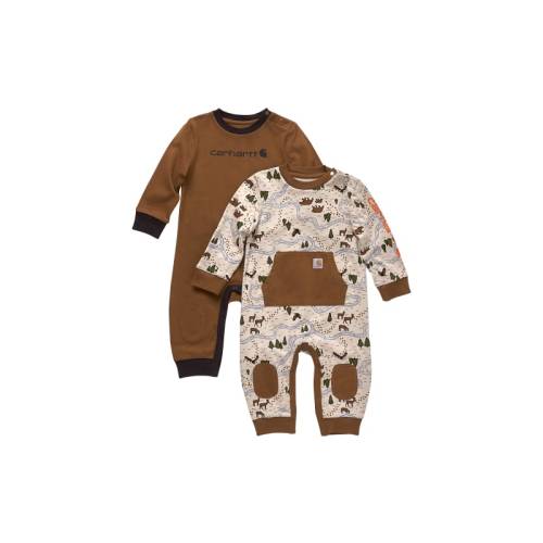 Carhartt Outdoor Long-Sleeve Coveralls 2-Piece Set for Babies