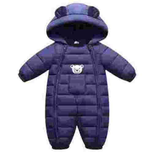 Lovebay Newborn Baby Girl Boy Hooded Bear Snowsuit Down Jumpsuit Puffer Romper Coat