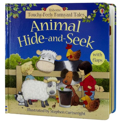 Animal Hide-And-Seek (Touchy Feely Flap Book)