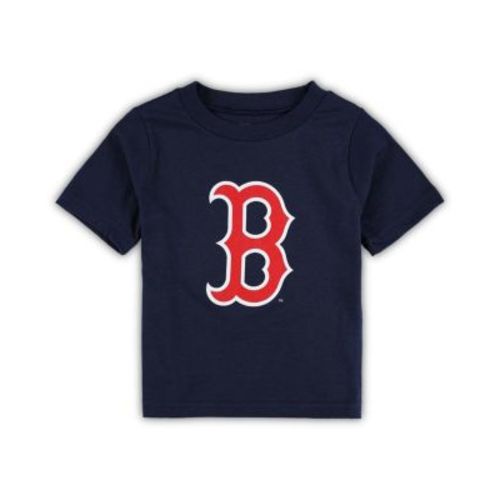 Infant Boys and Girls Navy Boston Red Sox Team Crew Primary Logo T-shirt