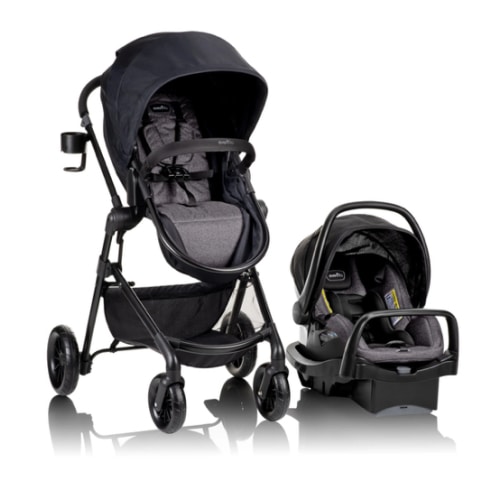 Pivot Modular Travel System with LiteMax Infant Car Seat with Anti-Rebound Bar