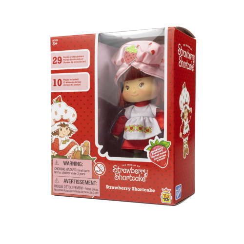 Strawberry Shortcake S 5.5-inch Articulated Fashion Doll with Scented Hair and Interchangeable Outfits for Children 3+