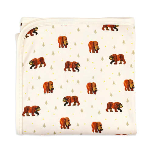 Organic Blanket in Brown Bear Default Title