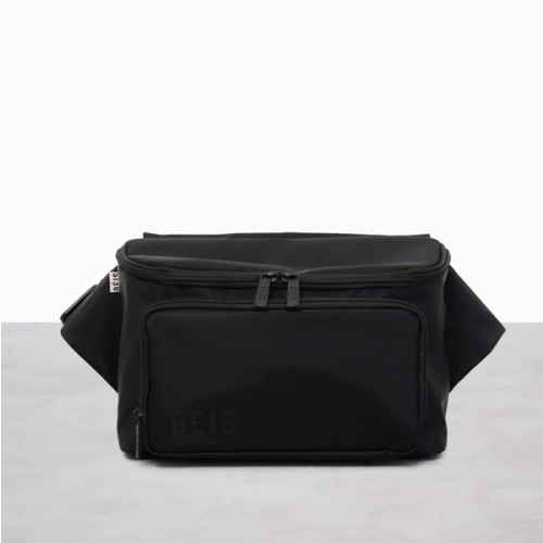 BÉIS 'The Diaper Pack' in Black - Diaper Fanny Pack & Crossbody Diaper Bag