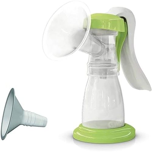 Ardo Amaryll Manual Breastpump, Designed & Manufactured in Switzerland, Includes 26 and 22mm Breast Shells. Portable Quiet Breast Pump. BPA Free Manual Pump for Gentle Pumping. Easy to Use, Hand Pump