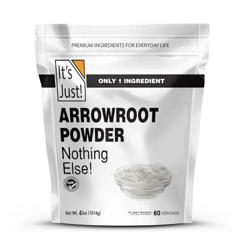 It's Just - Arrowroot Powder, Natural Thickener, Gluten-Free, Dairy-Free, Non-GMO, Cornstarch Substitute