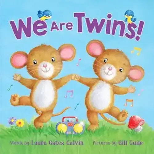 We Are Twins! – Sweet Rhyming Picture Board Book for Toddlers | Celebrates the Bond Between Twin Siblings | Touching Bedtime Story about Friendship & Family Love for Boys & Girls