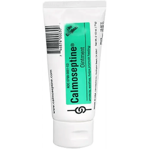 Calmoseptine Calmoseptine Diaper Rash Ointment Tube, 2.5 oz (Pack of 2)