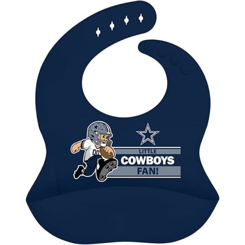 Baby Fanatic Dallas Cowboys Silicone Bib