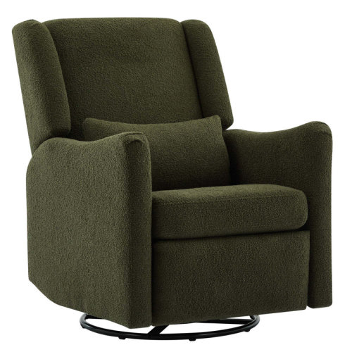 Red Barrel Studio® 29.5'' Wide Wingback Swivel Rocker Recliner Chair,Glider Rocker Recliner,Rocking Chair Nursery For Living Room Bedroom Apartment | Wayfair