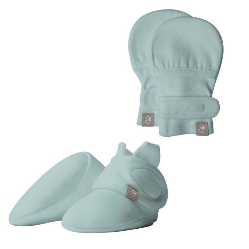 Goumi Stay On Baby Mitts & Boots Set - City Blocks 0-3m