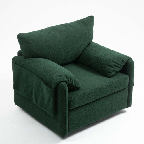 Latitude Run® Teddy Oversized Swivel Armchair | Wayfair