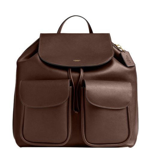 COACH Runway Soft Leather Backpack