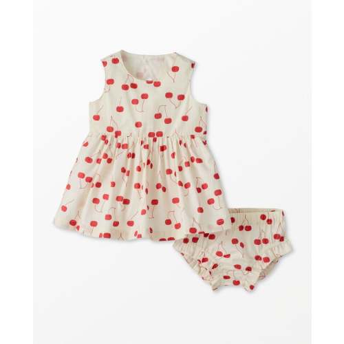 Baby Poplin Dress & Bloomers Set | Hanna Andersson