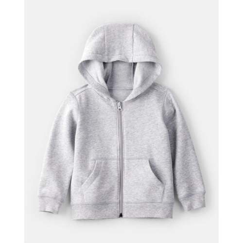 Toddler Boy DayDream Fleece Long-Sleeve Zip Hoodie - Grey | Carter's