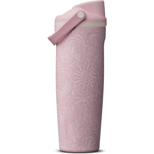Owala FreeSip Sway Stainless Steel Water Bottle 30 oz Coastal Bohemian