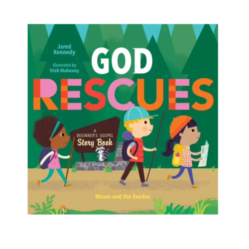 God Rescues (Board Book) by