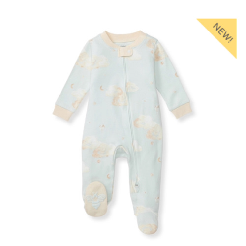 Good Night Sky Organic Cotton Sleep and Play Ice Flow