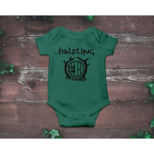 Halfling Onesies® Brand Baby Shirt | Toddler Photo Prop | Nerdy Infant Gifts | Circle Door Bodysuit