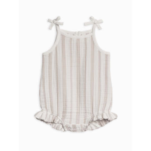 Ada Muslin Ruffle Tank Romper