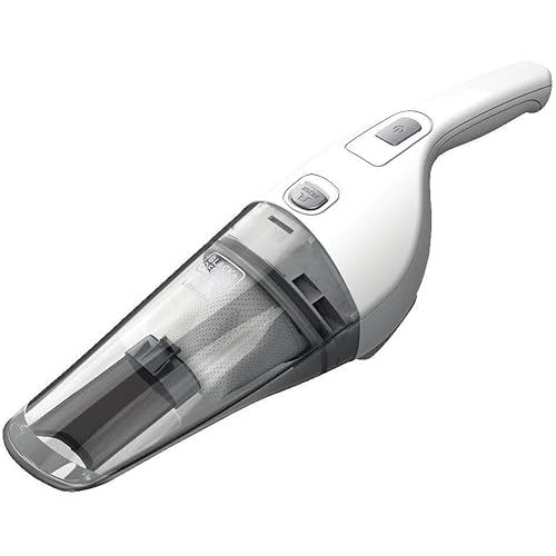 BLACK+DECKER Handheld Vacuum 2Ah, 10.8 Volts, Power White (HNV220BCZ10FF)
