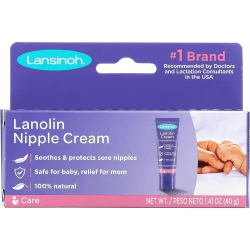 Lansinoh Breast Cream, 1.41 Ounce Tube (Pack of 3)