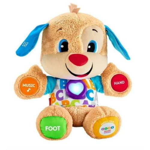 Fisher-Price Laugh & Learn Smart Stages Puppy with Songs, Lights, Talks FDF21