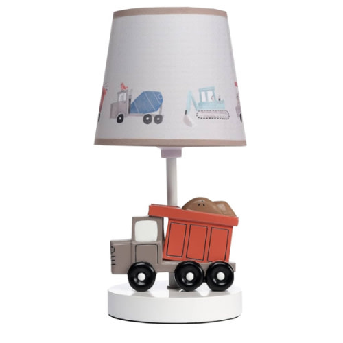 Amazon.com : sweet jojo construction truck boy lamp