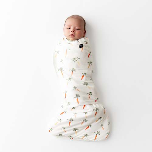 Sleep Bag Swaddler in Carrot 1.0