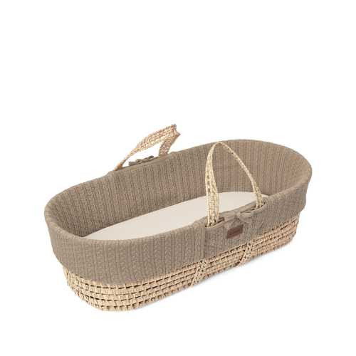 Knitted Moses Basket and Mattress
