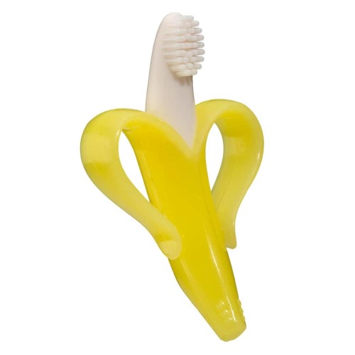 Baby Banana Infant Teether Toothbrush, Ages 3m+