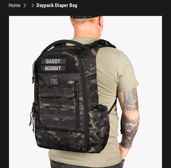 Daypack Diaper Bag by TBG – Tactical Baby Gear