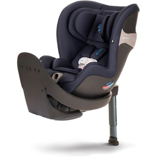 Cybex Sirona S Rotating Convertible Car Seat with SensorSafe 2.1, Children Newborn to Four Years, Easy Child Load, Infant Baby Toddler Preschooler, Indigo Blue