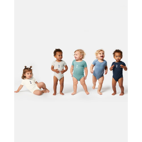 Spurs Baby Bodysuit Pack Of 5