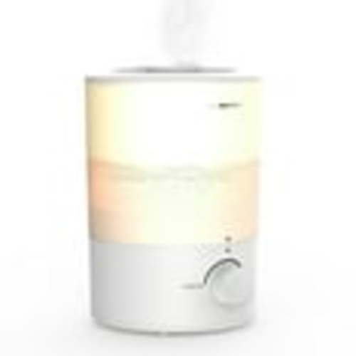 Humidifiers for Bedroom, 3.1L Cool Mist Top Fill Essential Oil Diffuser, 360° Nozzle, Rapid Ultrasonic Humidification, White