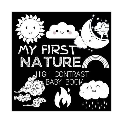 High Contrast Baby Book - Nature - (High Contrast Baby Book for Babies) by M Borhan (Paperback)