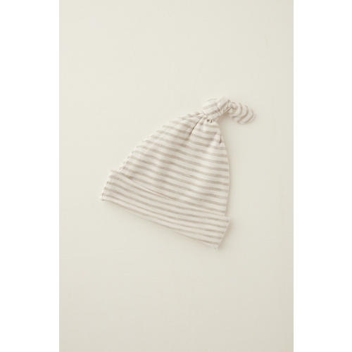 SollyBaby Driftwood Stripe Knotted Hat