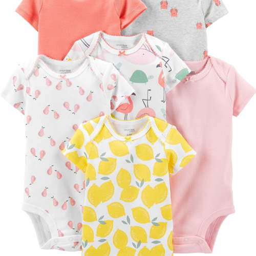 Simple Joys by Carter's Baby Girls' 6-Pack Sleeveless Bodysuit