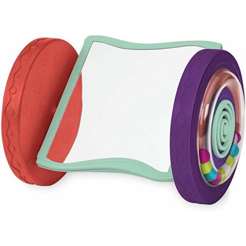 B. toys by Battat Looky-Looky Crawl Along Mirror – Sensory Crawling Toy for Babies