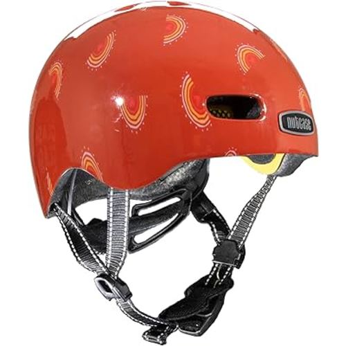 Nutcase, Baby Nutty, Toddler Bike Helmet with MIPS Protection System and Magnetic Buckle, Boho Dreams MIPS, XX-Small