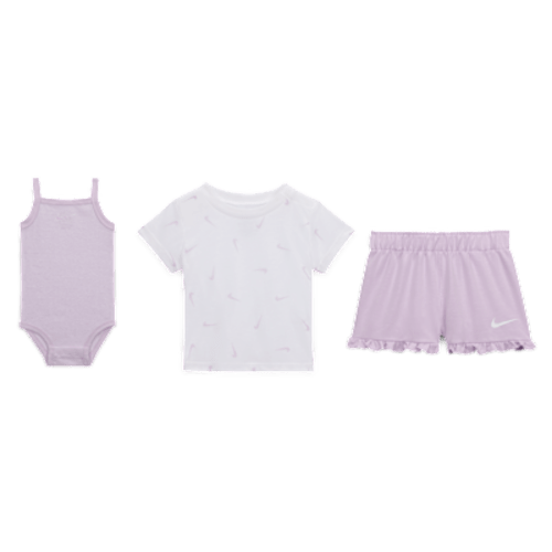 Nike Essentials Baby (0-9M) 2-Piece Ruffle Shorts Set