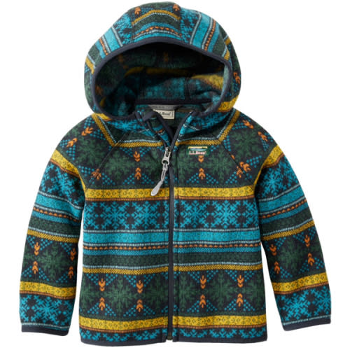 Infants' and Toddlers' L.L.Bean Sweater Fleece, Full-Zip Print