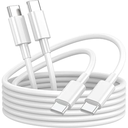 USB C to USB C Charging Cable for Apple iPhone 16 Charger Fast 10ft Long USBC to Type C Power Cord for iPhone 16/15 Pro Max/Plus/MacBook Air 13 inch/MacBook Pro/iPad 10th/iPad Pro/iPad Air