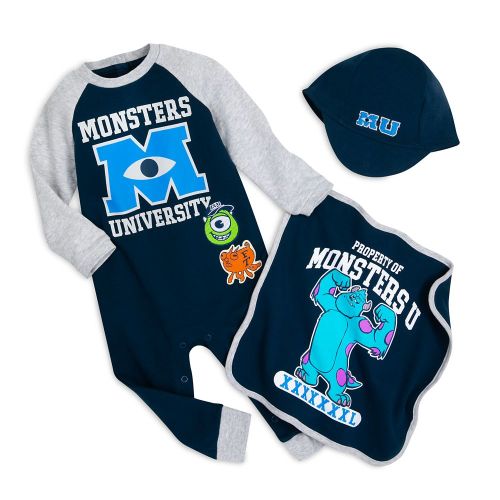 Monsters University Bodysuit, Cap and Burp Cloth Set | Disney Store