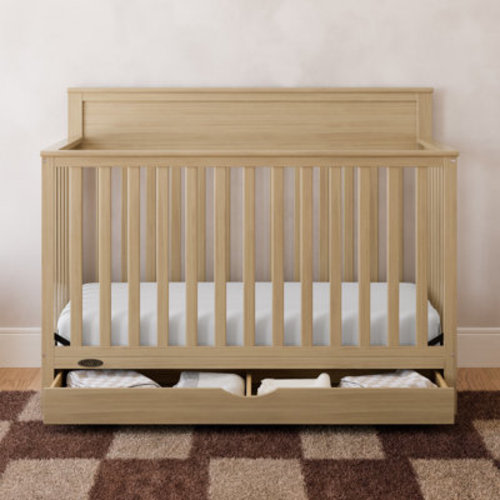 Shiloh 5-In-1 Convertible Crib With Drawer | Wayfair