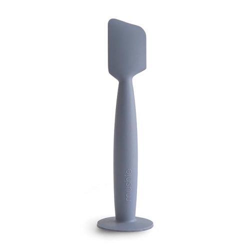 mushie Diaper Cream Applicator Soft Silicone with Suction Base (Tradewinds)